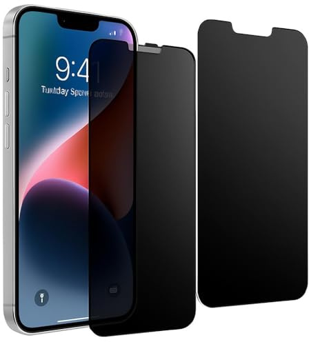 Infinity Enterprise 2 Stück Blickschutzfolie für Samsung Galaxy S8 für Frontscheibe aus Hydrogel Flexibel, Vollkleber, Silikon, Komplettset für einfache Installation.