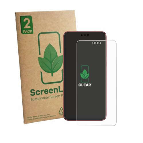 ScreenLeaf 2 Stück Schutzfolie für Huawei Mate 60 RS Ultimate [nachhaltiger Displayschutz, Folie, transparent, kratzfest]