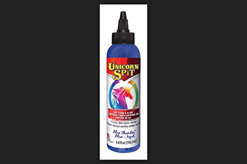 Unicorn Spit Gel Stain & Glaze, Blue Thunder, 4
