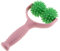 Sharplace Massage-Roller mit Griff Triggerpunkt Massageball Roller Massagebälle mit Noppen. in verschiedenen Farben , Rosa-Grün
