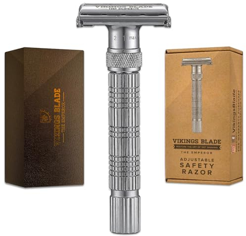 Rasoio di sicurezza regolabile a farfalla