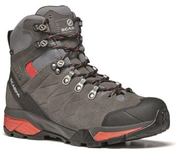 Scarpa Damen ZG GTX WMN Trekking-& Wanderstiefel, Titanium-RED IBISCUS Gore-tex TRML Salix Trek, 40.5 EU, 67075