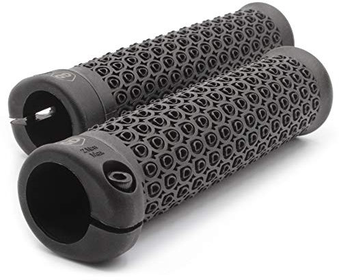 GD Grip Division ® Fahrradgriffe, Lenkergriffe MTB mit Lock On Klemmung – schwarz