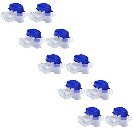 MOWHOUSE Set di Connettori per il Filo Perimetrale dei Robot Tagliaerba - 10 Connessioni Pieni di Gel per Cavi Elettrici - Allunga e Ripara i Cavi di Robot Tosaerba da Giardino - Impermeabili, Sicuri
