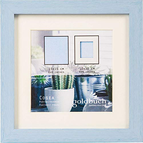 goldbuch Fotorahmen Cosea 15x15 cm blau