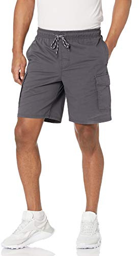Amazon Essentials Short Cargo à Taille Élastique 23cm Homme