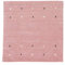 carpetfine Wollteppich Gabbeh Uni Quadratisch Rosa 200x200 cm | Moderner Teppich für Wohn- und Schlafzimmer