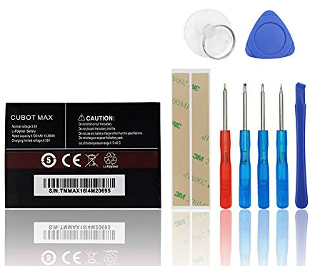SwarKing Ersatz Akku Kompatibel mit CUBOT MAX with Toolkit