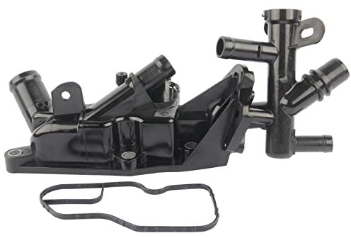 QBEC162 THERMOSTAT HOUSING FOR DOKKER Express LODGY LOGAN MCV SANDERO & CAPTUR CLIO GRAND SCENIC KANGOO MEGANE & MICRA V (K14) 0.9 PETROL HATCHBACK; 110606217R, 110608635R, 1106000Q1D, 1106000Q04