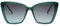 SOJOS Sonnenbrille Damen Cateye Retro,Vintage Mode Katzenauge Polarisierte Quadratisch Sonnenbrillen Größ UV-Schutz SJ2206