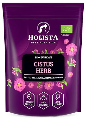 HolistaPets Bio Cistus Wappenreiniger Zeckenzusatz 500g