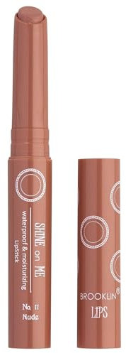 Impala - Brooklin Shine On Me Lippenstift Nude 11 | Glänzender Lippenstift | Lippenstift mit glatter Textur | Feuchtigkeitsspendender, langanhaltender Lippenstift