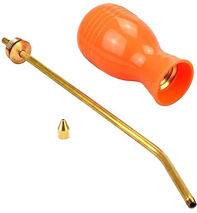 EHOTER Pulvérisateur De Pesticide Pulvérisateur à Bulbe Pesticides De Terre De Diatomée Anti-parasites Termites Cafards Punaises De Lit (Orange)