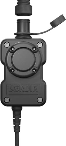 Sordin PTT Box - Supreme MIL Funk-Adapter 75906-093-S - für Funkgeräte von weiteren Marken - siehe Liste zur Kompatibilität