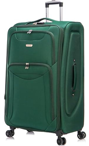29 Large Super Lightweight 4 wheel Suitcase Luggage Expandable With Wheels