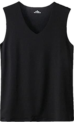 T Shirt Herren Schwarz Y2k Trapstar Tshirt Lustig Schwarzes Tshirt Herren Tshirt Herren V Ausschnitt V Ausschnitt Tshirt Herren Schwarz Ärmellos Herren Tshirt Herren T Shirt Mit Taschen(Schwarz,5XL)