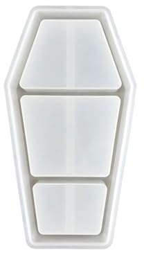 Sargharz-Tablett-Formen zur Herstellung von Schmucktablett, Ohrringen, Präsentationsständer, Basteln, Sarg-Form, anpassbare Aufbewahrungslösung