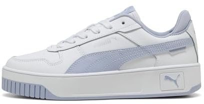 PUMA Carina Street JR Sneaker, White-COOL Weather, 37 EU