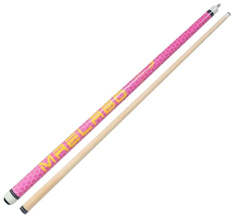 Ensemble de Queues de Billard en Bois de Qualité Supérieure pour Hommes et Femmes, Rose, Diamètre de la tête 13mm