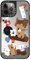 CASETiFY Verspiegelte iPhone 12 Pro Max Hülle, reflektierend, 1,52 m Fallschutz, kompatibel mit Magsafe, S'more ! - Silber auf Schwarz