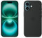 Apple iPhone 16 (128 GB) - Turquesa + Funda de Silicona con MagSafe - Negro