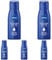 NIVEA Reichhaltige Body Milk Mini (75 ml), intensiv pflegende Körpercreme mit Mandelöl natürlichen Ursprungs, Lotion mit Tiefenpflege Serum und Vitamin E für 48h Feuchtigkeit (Packung mit 5)