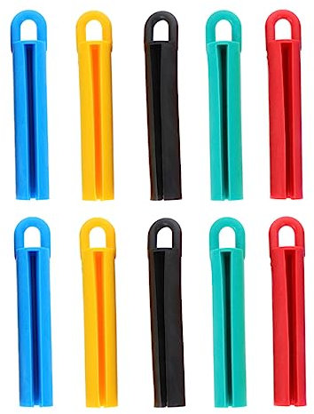 Yardwe Supporti per Stecche da Biliardo 10 Pezzi in Casuali Porta Stecche per Biliardo Snooker Inglese