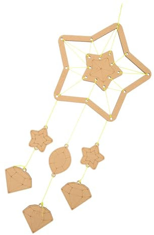 GALPADA 1satz Dream Catcher Unvollendetes Bastelkit Für Mädchen Kreative Mit Umweltfreundlichen Materialien Zubehör Für Einzigartigen Für Jungen Und Mädchen