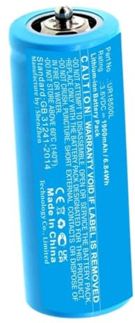 Rasoir Électrique avec Batterie Lithium 3,6 V, 7,2 Wh Et 2000 MAh. Compatible avec Braun Series 7 3018765, 6703925, 703-0925, 720 Et 730 Les Modèles