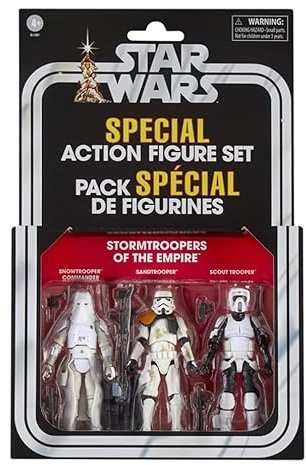 STAR WARS The Vintage Collection Stormtroopers of the Empire, 9,5 cm Premium Collectible Action Figure 3-Pack