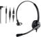 MAIRDI Phone Headset 2.5mm Jack with Microphone Noise Canceling for Landline Deskphone, Telephone Headset for Call Center Office, 2,5mm Headset for Polycom Panasonic Cisco Vtech Undiden Cordless DECT