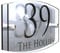 Acrylic & Aluminium Modern House Sign door Number | Genuine Perspex! | UV Printed | Full fixtures and fittings | FREE UK POSTAGE - EMA5-28B-S