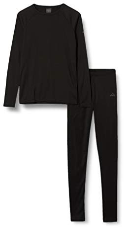 McKINLEY Set Yahto Yaal II Funktionwäsche, Black Night, 140