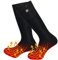 SNOW DEER 7.4V 2200MAH Heated Socks,Electric Rechargeable Battery Heating Socks for Men Women,Winter Sports Ski Hunting Camping Hiking Climbing Riding Motorcycle Warm Cotton Socks Foot Warmer