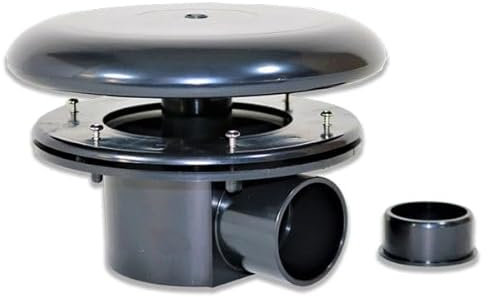 eco-filtration 56MM/2 BOTTOM DRAIN AND DOME KOI FISH POND PUMP FILTER TANK PIPE FITTING