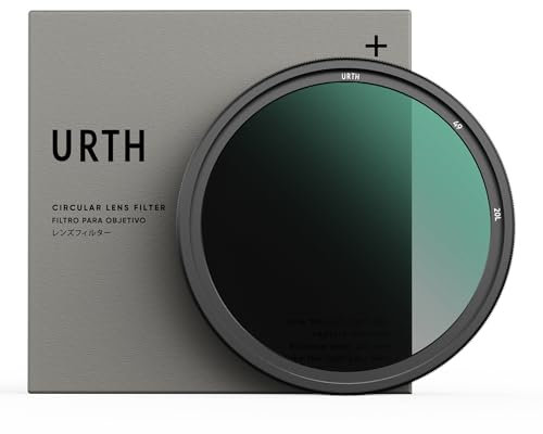 Urth 49 mm Variabler Graufilter ND2-32 (1-5 Stop) ND Filter (Plus+)