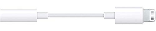 Tec-Digi Phone to 3.5 mm Headphone Jack Adapter Compatible with all iPhones including 8/8 Plus/X/Xr/Xs/7/7 Plus,Support iOS 11,10.3 and More – White