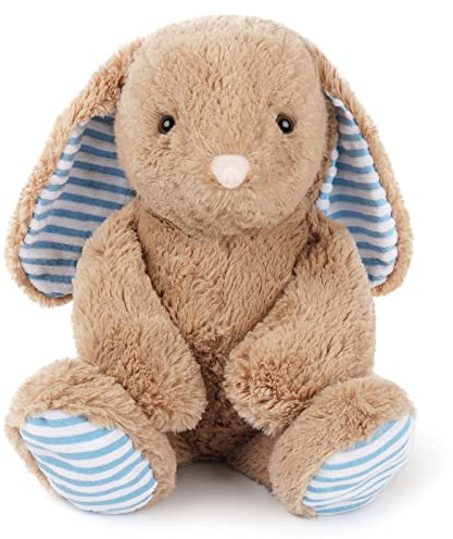 WEIGEDU Kuscheltier Hase Plüschtiere Stofftiere Tierspielzeug Spielzeug Plüsch-Widderkaninchen mit Langen Ohren, 45 cm - weiches Stofftier Geschenk für Baby & Kinder