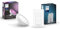 Philips Hue White and Colour Ambiance Bloom [White] Smart LED Table Lamp Bundle, Includes Hue Dimmer Switch, with Bluetooth Compatible with Alexa and Google Assistant [Energy Class A+]
