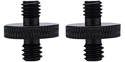 2 Stück Standardschrauben 1/4 -20 Stecker auf M5 M6 M8 M10 Außengewinde Stativschraube Adapter Kameramontage Konverterschraube DSLR Kamera Konversionsschraube Fotoausrüstung Zubehör
