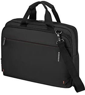 Samsonite Network 4 - Sac d'ordinateur portable 15,6 pouces, 42,5 cm, 15,5 L, noir (noir de charbon)