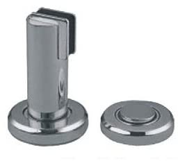 Ironmongery Solutions® Magnetic Door Holder Floor & Skirting in Satin Nickel Door Stop (2)