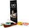 Razor Blades Club Roman Empire Shaving Spartacus Rasiermesser, professioneller Friseurrasierer für Bart und Konturen mit 20 Klingen (Astra-Derby-Shark-Voskhod) (Holz, 1 Einheit (1 Packung)
