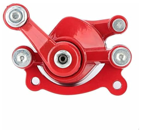 Bremssattel hinten für Motovox MBX10 MBX 11 für kleine Fahrräder 47cc 49cc Pocket Bikes für maximal 160 mm und 2,5 mm Bremsscheiben, rote rechte Bremse
