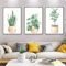 Diamond Painting Erwachsene,5D DIY Diamond Painting 40x60cm Zubehör Set,Diamond Painting Kinder Malen Nach Zahlen,Grüne Pflanze Diamant Painting Bilder für Wohnzimmer und Wand Dekorationen YF-7467