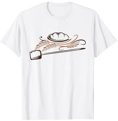 Pelle à pain et à pain - Tenue de céréales pour boulangers et cuisiniers T-Shirt