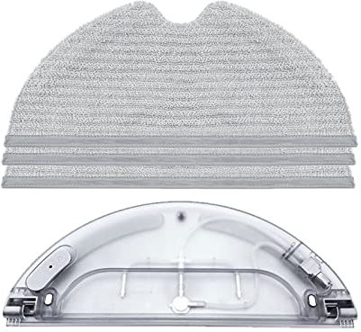 RAYPUR Robot Vacuum Cleaner Parts Water Tank Cleaning Cloth Fitting，Compatible For Xiaomi Mijia，1C Mop Pro (Color : Mop 3 Water Tank 1)