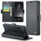 Phernykas Coque pour Samsung Galaxy A25 5G Étui Portefeuille Cover en Cuir PU Wallet avec Cartes Magnétique et RFID Protection Antivol Folio Housse Samsung Galaxy A25 5G Case, Noir