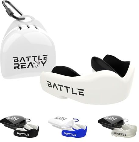 Battle Ready Mundschutz Weiß Erwachsene