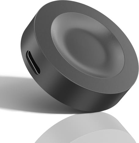 Tobfit Ladekabel Ladegerät für Huawei Watch GT5/GT4/GT3/GT2 Pro, USB C Tragbare Ladestation für Huawei Watch 4/3/Ultimate/GT Runner (Schwarz)